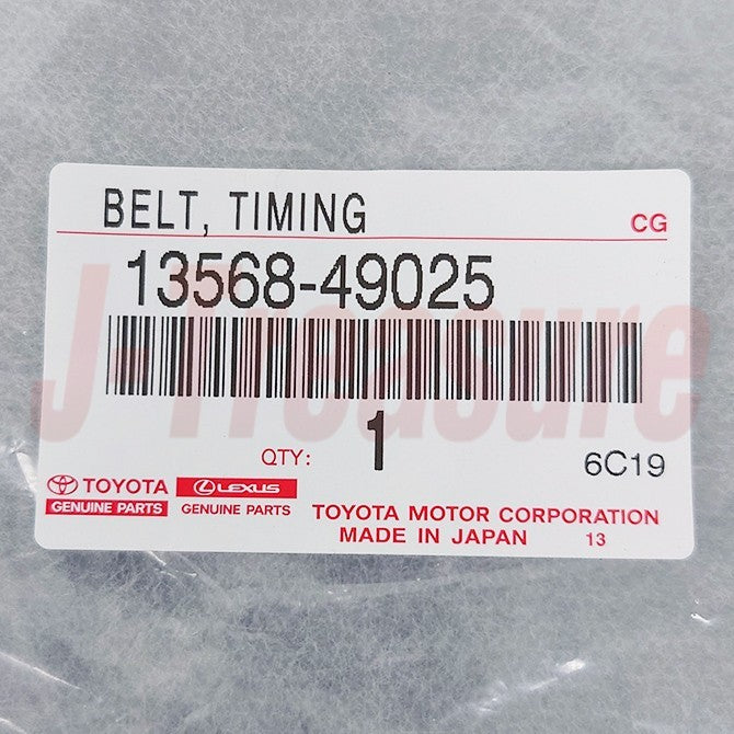TOYOTA CHASER JZX100 JZX90 Genuine Timing Belt 13568-49025 OEM RHD
