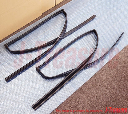 TOYOTA LAND CRUISER UZJ100 '98-07 Genuine Rear Door Glass Run RH & LH Set OEM