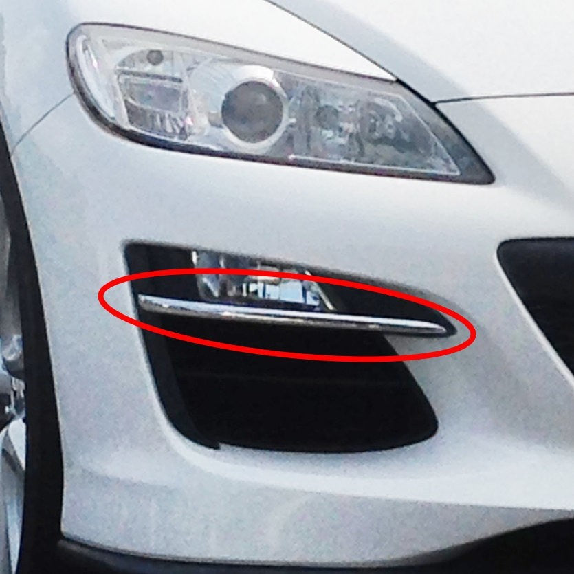 MAZDA RX-8 SE3P '09-11 Genuine Front Fog Lamp Hole Cover RH OEM Post-facelift