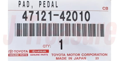 TOYOTA RAV4 ACA30 ALA30 ASA42 2009-2019 Genuine Brake Pedal Pad 47121-42010 OEM
