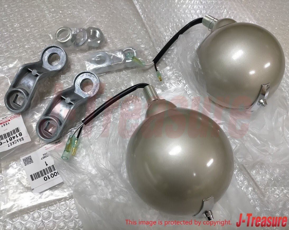 TOYOTA LAND CRUISER 40 Series Genuine Fog Lamp & Bracket Right & Left Set OEM