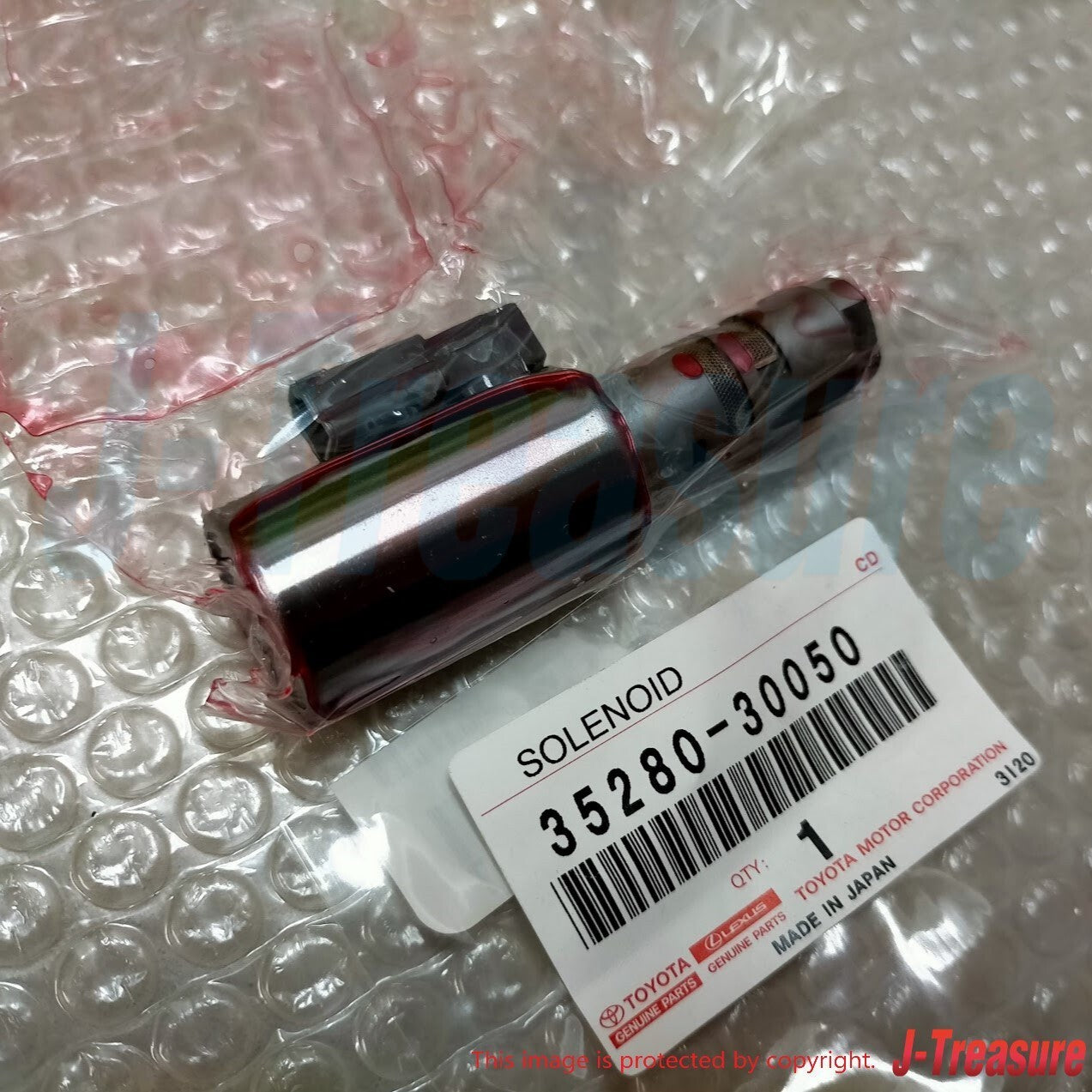 TOYOTA 4RUNNER UZN210 04-22 Genuine Lock Up Control Solenoid Assy 35280-30050
