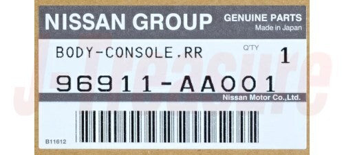 NISSAN SKYLINE GT-R BNR34 ENR34 R34 Genuine Console Body 96911-AA001 OEM RHD