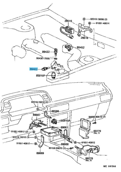 TOYOTA CAMRY SV21 1983-1988 Genuine Start Injector Time Switch 89462-30011 OEM