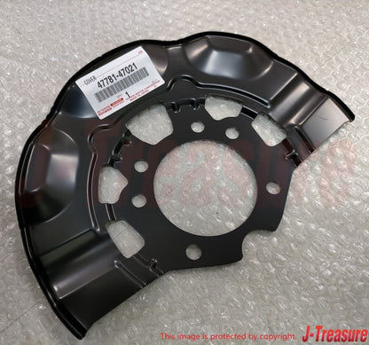 TOYOTA PRIUS NHW20 Genuine Cover Disc Brake Dust Front RH LH 47781-47021 x2