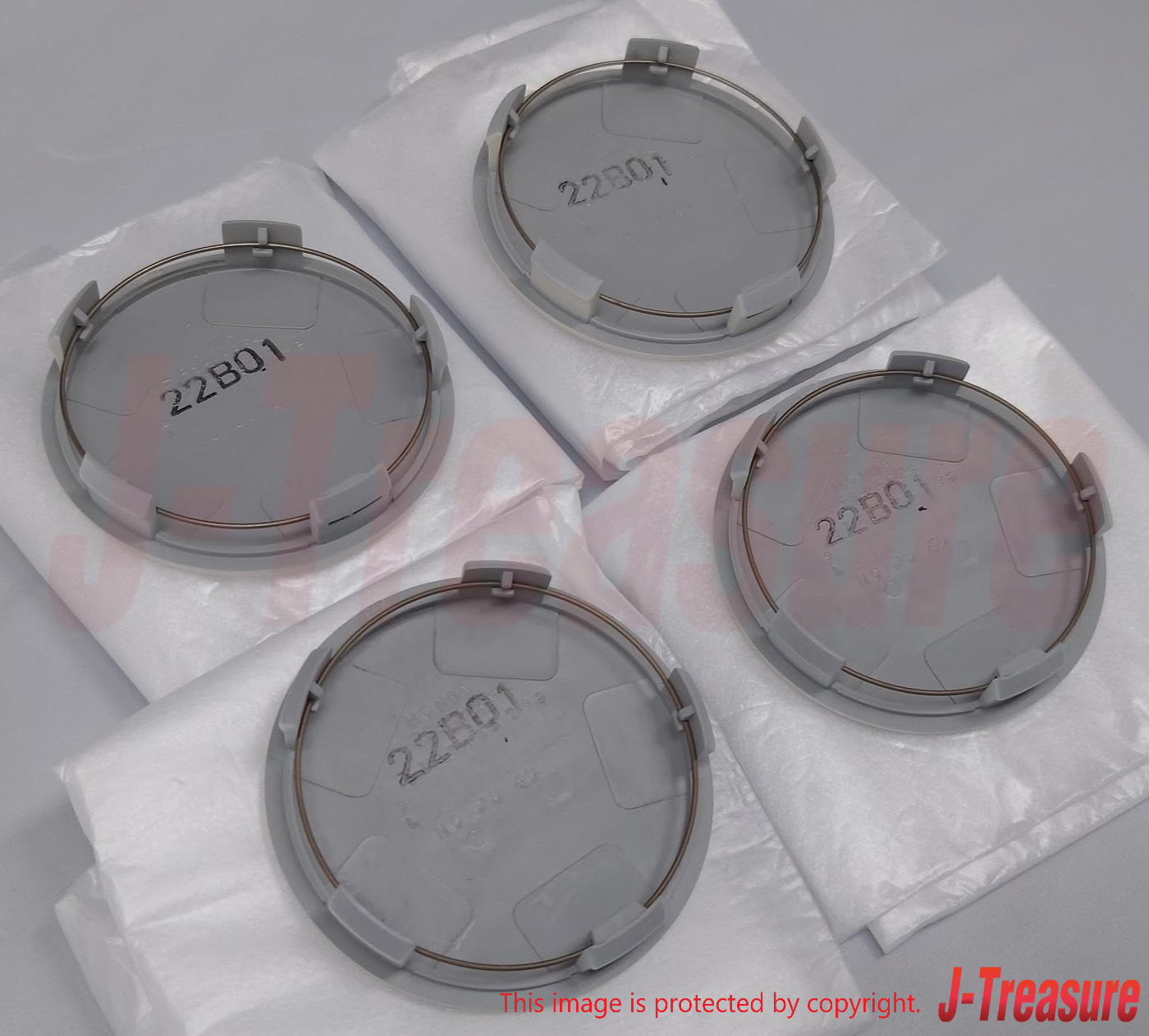 HONDA NSX-02R NA2 Genuine Championship White Wheel Center Cap 44732-SL0-960 x4