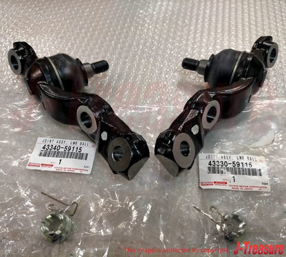 TOYOTA LEXUS LS430 UCF30 01-06 Genuine Front Lower Ball Joint Assy RH & LH Set