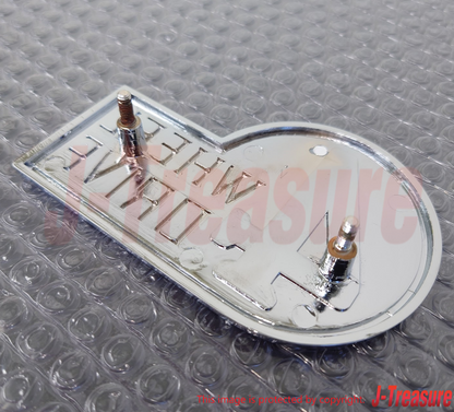 TOYOTA LAND CRUISER BJ40 FJ40 Genuine Rear "4WD" Emblem & Rear Plate Pad Set