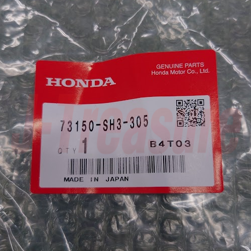 HONDA CIVIC 88-91 EF# Genuine Front Window Molding Windshield 73150-SH3-305 OEM