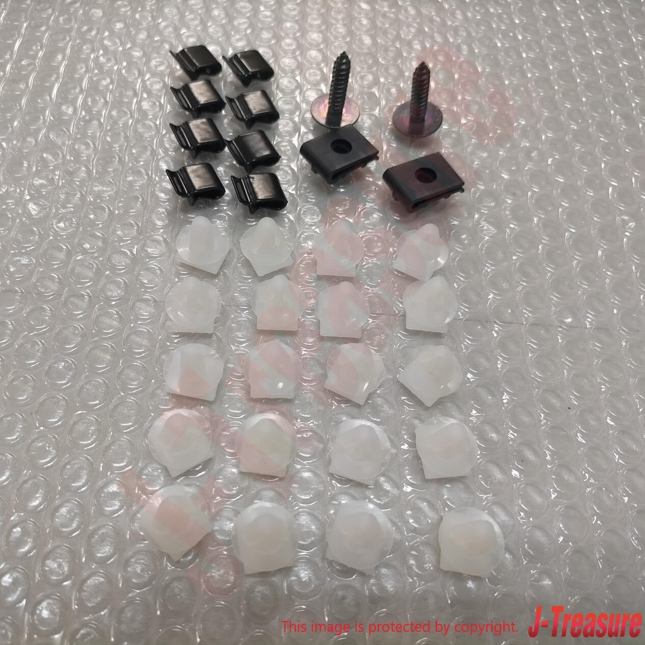 MITSUBISHI LANCER EVOLUTION 5 6 CP9A  Genuine Over Fender Clip Set OEM