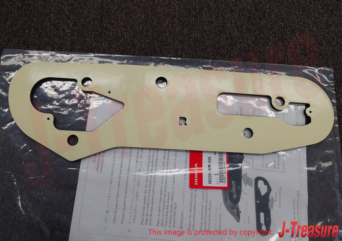 HONDA INTEGRA ACURA RSX DC5 2005-2006  Genuine Taillight Gaskets RH & LH Set OEM