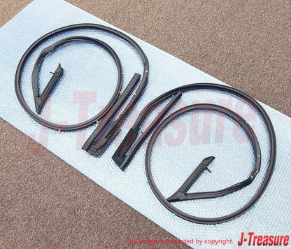 NISSAN 300ZX Z32 90-96 Genuine Front Door Weatherstrip 2-Seater RH & LH Set OEM