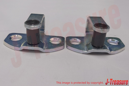 NISSAN 240SX S13 89-94 Genuine Front Door Lock Striker RH LH 80570-41L00 x2 OEM