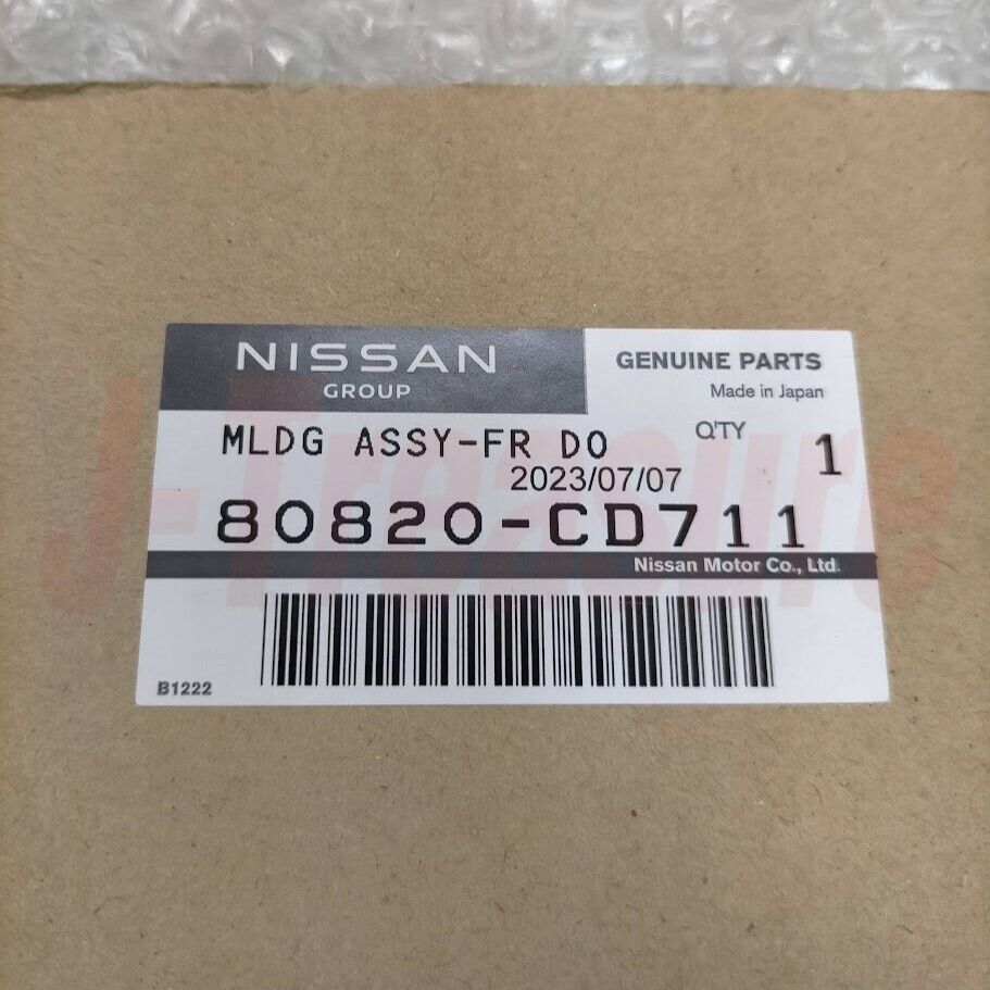 NISSAN 350Z FAIRLADY Z 03-08 Genuine Molding Assy Front Door Outside RH OEM