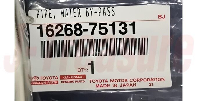 TOYOTA TACOMA TRN245 17-22 Genuine Water By-Pass Pipe NO.1 & Gasket set OEM