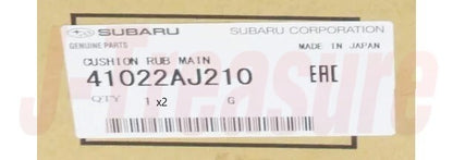SUBARU LEGACY BM9 2013-2014 Genuine Engine Cushion Rubber 41022AJ210 x2 Set OEM