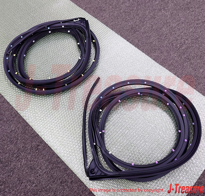 MITSUBISHI LANCER EVO 10 08-15 Genuine RR Door Opening Otr Weatherstrip RH & LH