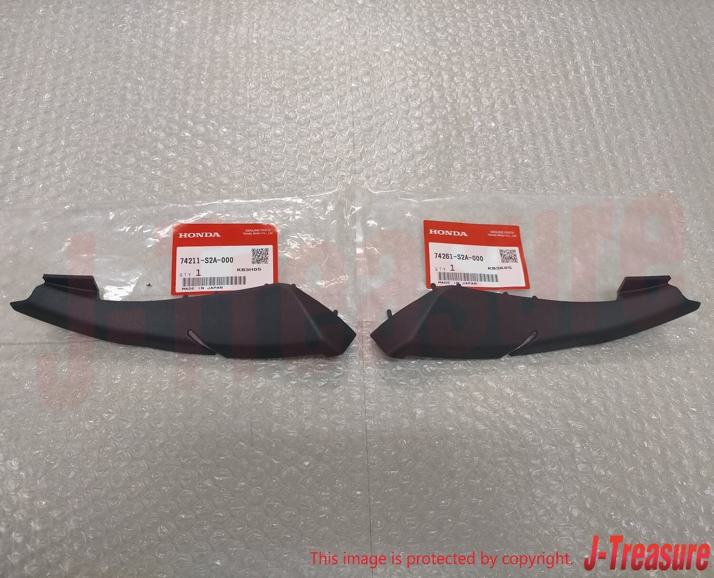 HONDA S2000 AP1 / AP2 00-09 Genuine Cowltop Bonnet Hinge Cover Right & Left Set