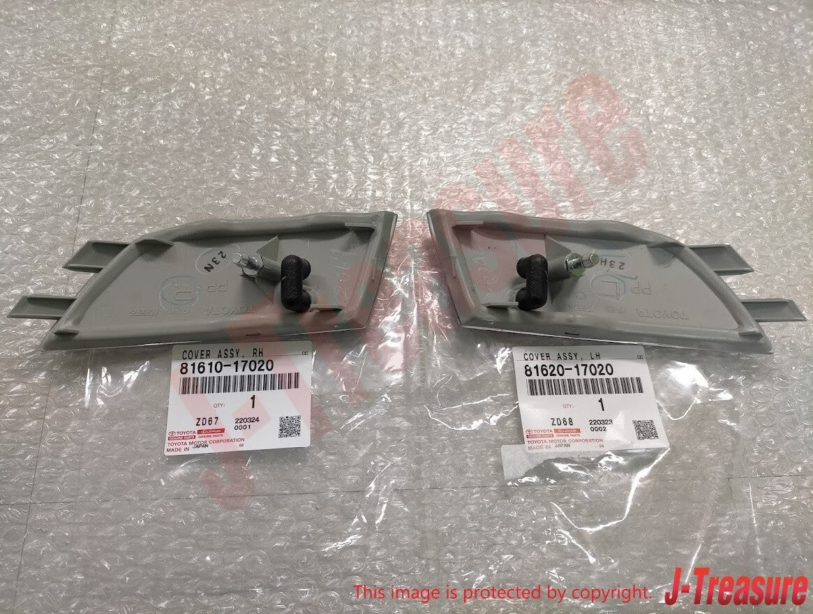 TOYOTA MR2 SW20 SW20L Genuine Front Clearance Lamp Right & Left Clear Lens OEM