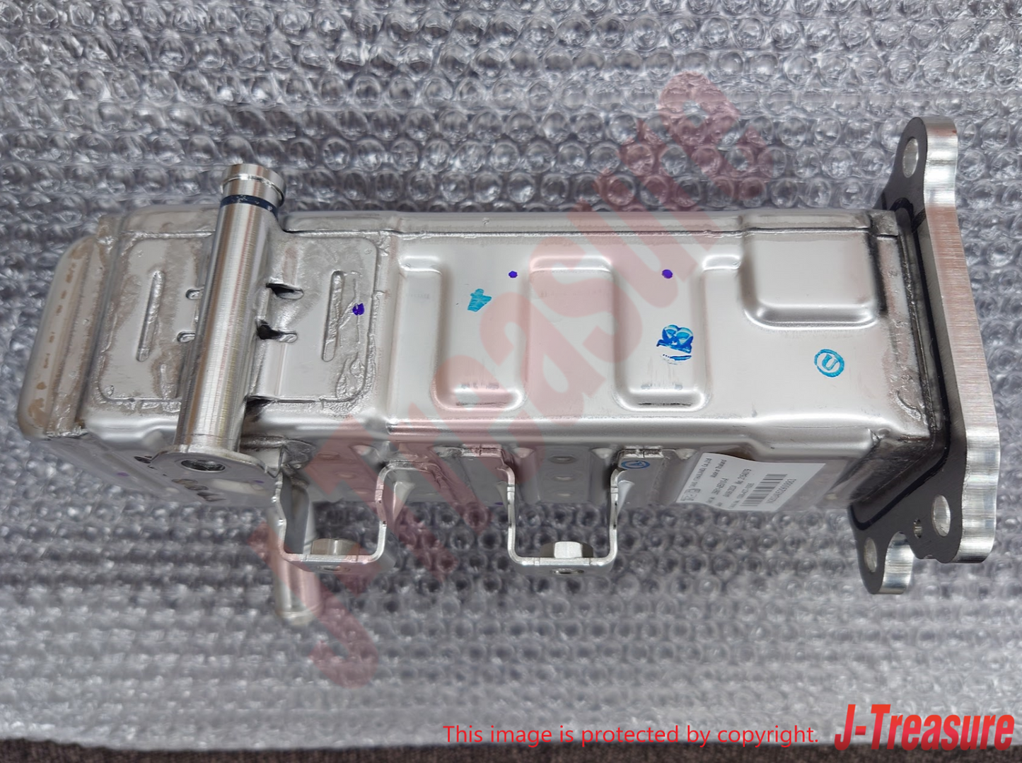 TOYOTA HILUX GUN1## Genuine 1GD-FTV 2GD-FTV EGR Cooler No.1 25681-0E010 OEM