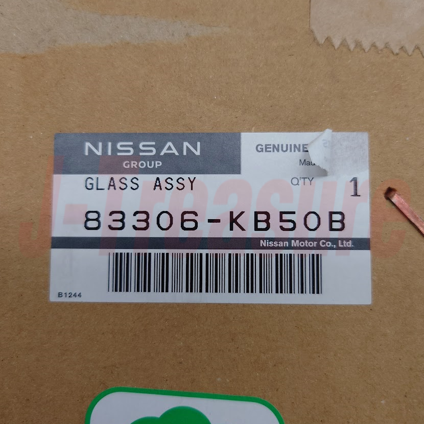 NISSAN GT-R R35 '11-23 Genuine Rear Quarter Glass Window RH & LH Set OEM