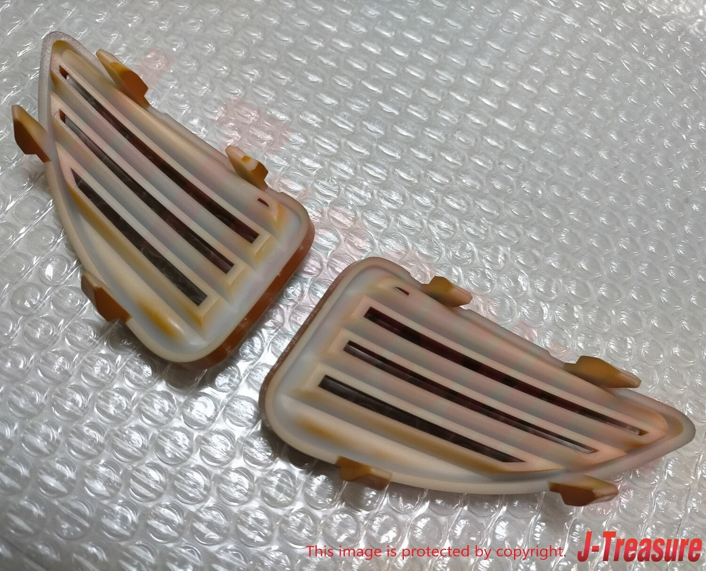 SUBARU IMPREZA WRX STi GC8 GF8 Genuine Front Bumper Lower Vent Cover RH & LH Set