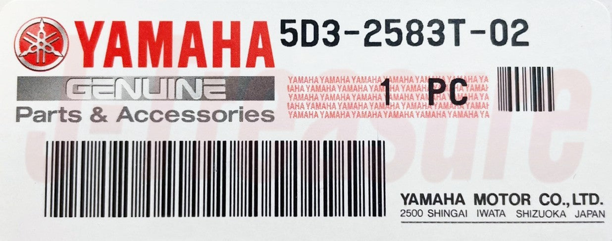 YAMAHA YFZ450R 2009-2025 Genuine Front Master Cylinder Assy 5D3-2583T-02-00 OEM