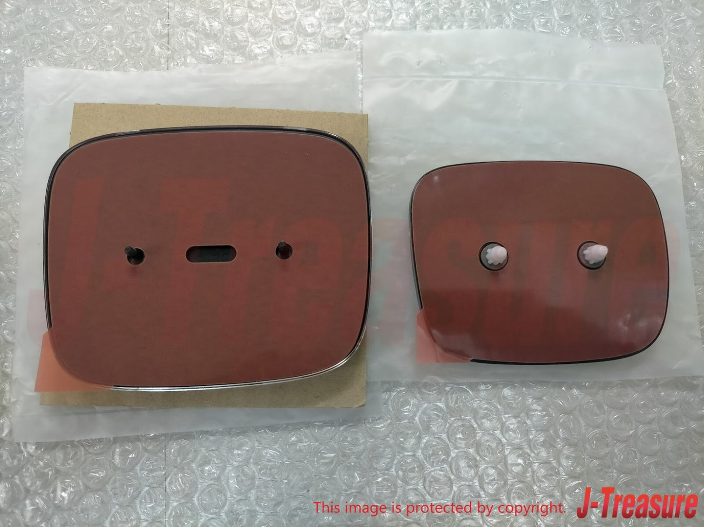 HONDA CIVIC TYPE-R FD2 07-11 Genuine Front & Rear Black Base Red Emblem Set OEM