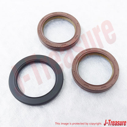 TOYOTA HIGHLANDER MCU20 01-10 Genuine Camshaft & Crankshaft Oil Seals Set OEM