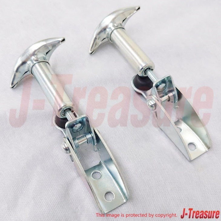 TOYOTA LAND CRUISER FJ40 BJ40 '71-84 Genuine Hood Catch Sub Assy x2 Set OEM
