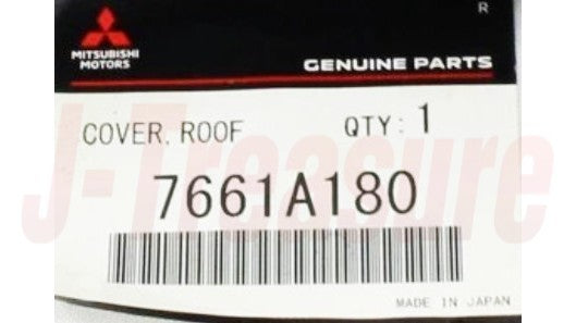 MITSUBISHI OUTLANDER SPORT GA#W '11-25 Genuine Roof Rack Cover Rear RH 7661A180