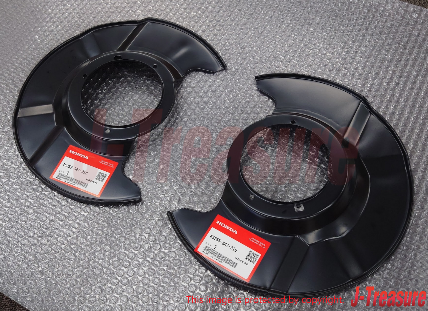 HONDA CR-V RD1 RD2 1997-2001 Genuine Front Splash Guard 45255-S47-010 x2 Set OEM
