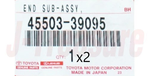 TOYOTA SUPRA JZA80 '93-98 Genuine Steering Rack End Sub Assy RH & LH Set OEM