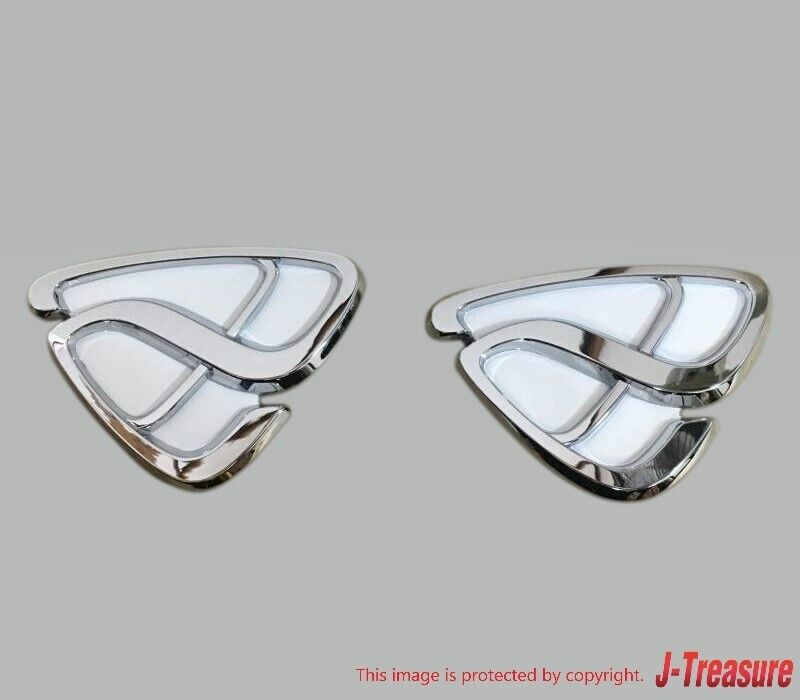 MAZDA RX-7 RX7 FD3S Genuine Emblem Badge Efin Whitei Front & Rear Pair Set OEM