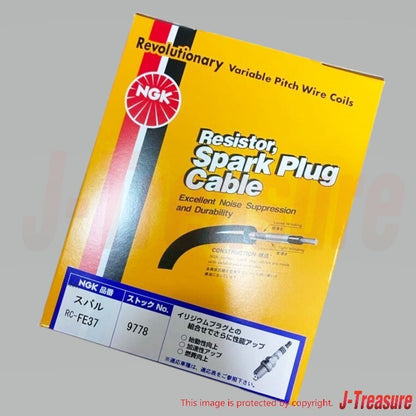 NGK SUBARU SAMBAR VAN & TRUCK KS3 KS4 KV3 KV4 Spark Plug Cable Wire set RC-FE37
