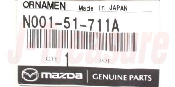 MAZDA ROADSTER NA8C Genuine Rear Car Name Ornament "EUNOS" & "Roadster" Set OEM