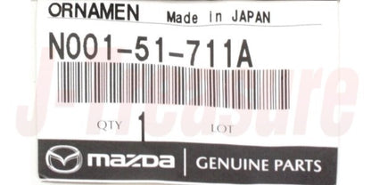 MAZDA ROADSTER NA8C Genuine Rear Car Name Ornament "EUNOS" & "Roadster" Set OEM