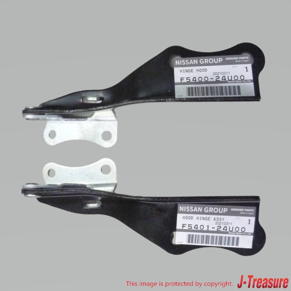 NISSAN SKYLINE GT-R BCNR33 Genuine Hood Hinge Right & Left Set OEM