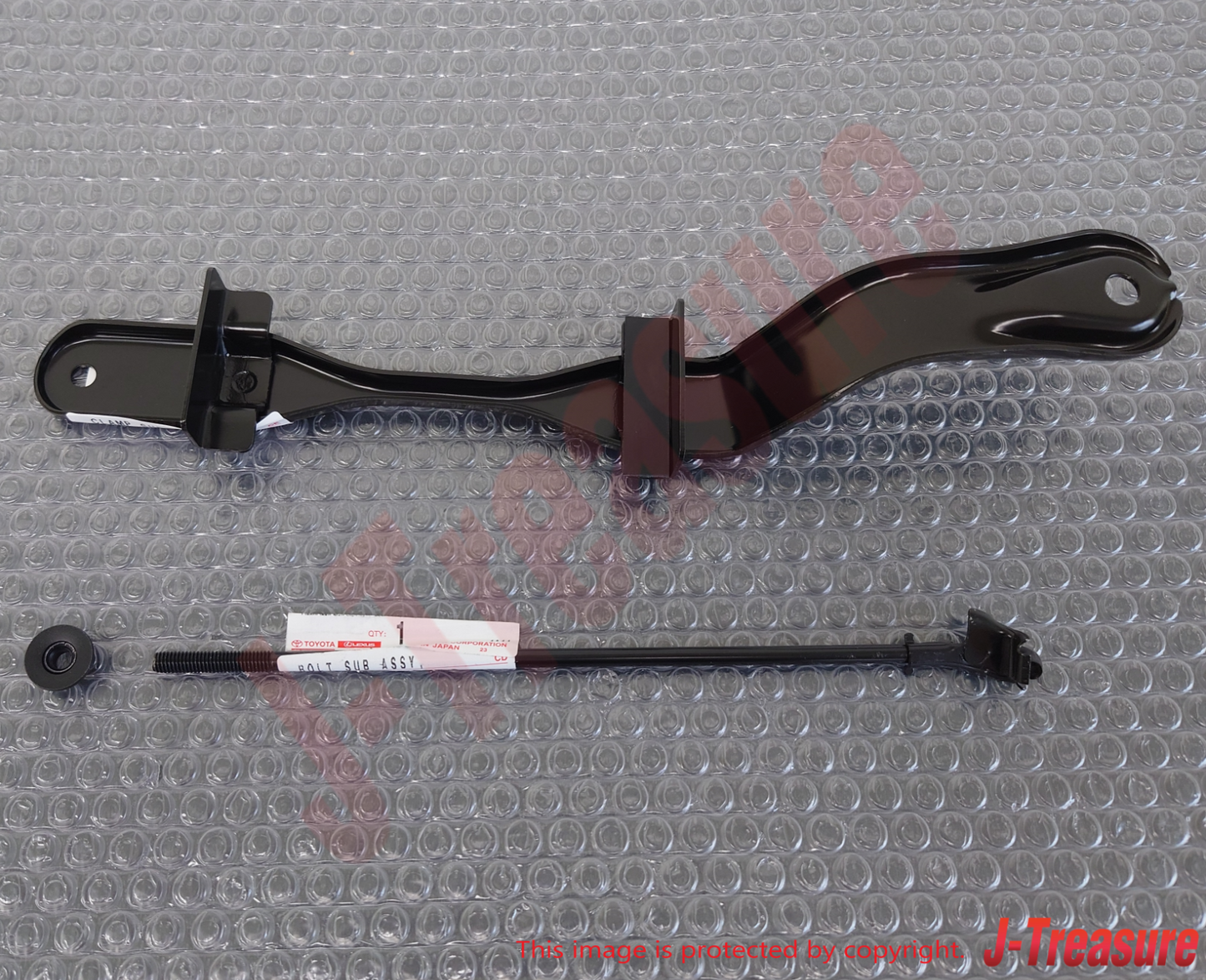 TOYOTA SUPRA JZA80 '95- Genuine Battery Hold Down Clamp & Bolt & Nut Set