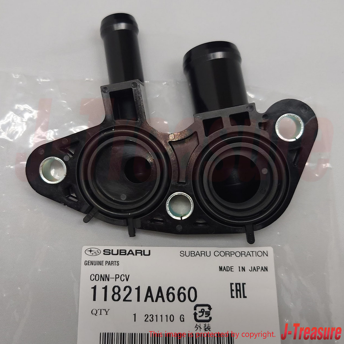 SUBARU XV Crosstrek GP GT 13-15 , 16-21 Genuine PCV Hose Connector 11821AA660