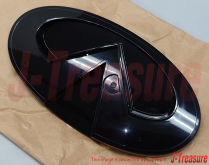 NISSAN INFINITI Q70 Y51 14-19 Genuine Front Emblem Bracket 62866-4AM0B OEM