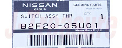 NISSAN SKYLINE GT-R R32 R33 R34 Genuine Throttle Position Switch B2F20-05U01 OEM
