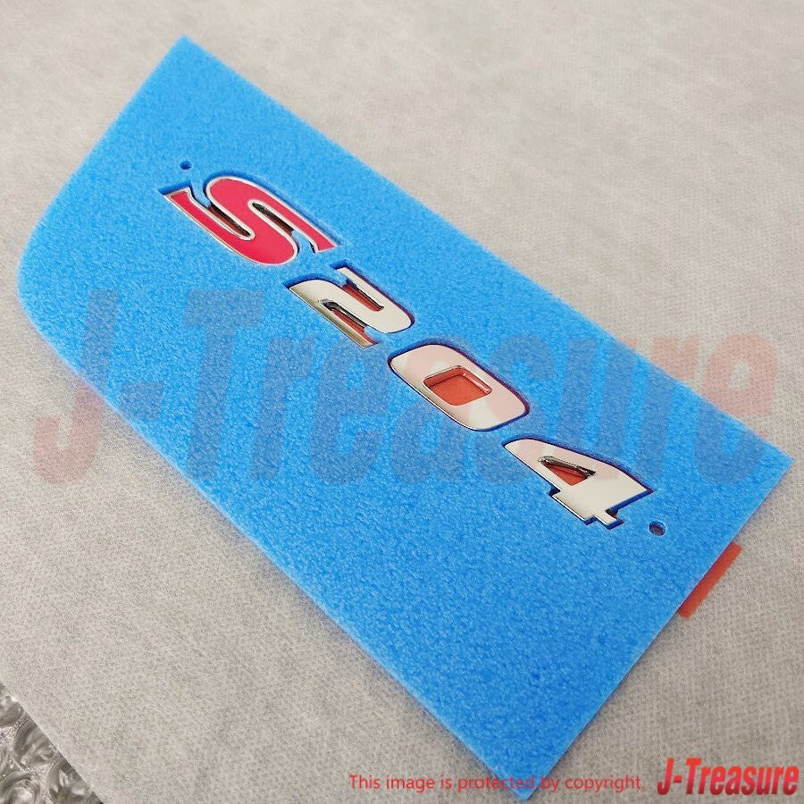 SUBARU IMPREZA STI GDB 05-06 Genuine Letter Mark Emblem "S204" 93073FE860 OEM