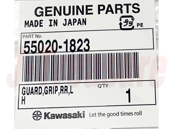 KAWASAKI NINJA 1000SX '20-24 Genuine Grip Stay Guard RH(F & R) & LH(F & R) Set