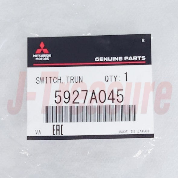 MITSUBISHI LANCER Evo 10 08-17 Genuine Trunk Lid Opener Switch 5927A045 OEM