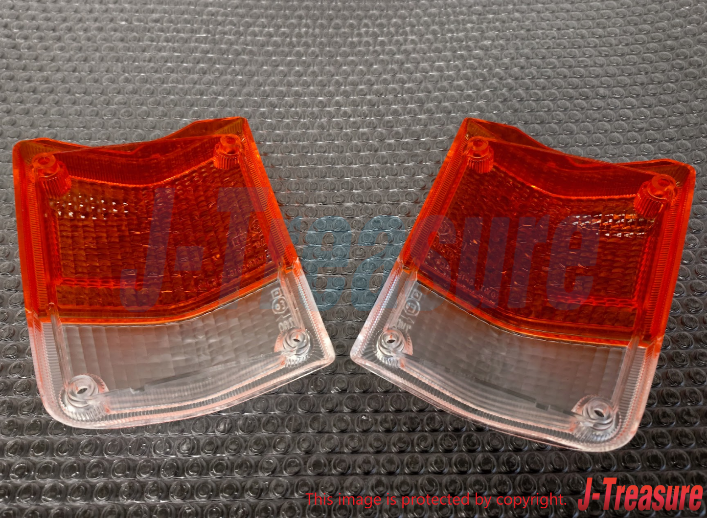 TOYOTA LAND CRUISER BJ60 FJ60 81-87 Genuine Front Turn Signal Lamp Lens Set OEM