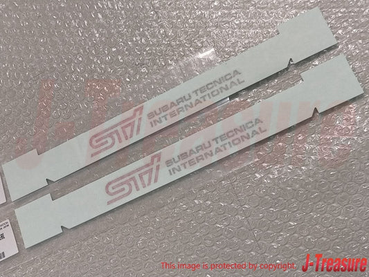 SUBARU IMPREZA WRX STI 05-07 Genuin Front Door Letter Mark 93063FE030 x2 Set OEM
