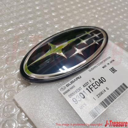 SUBARU IMPREZA WRX STI GD# 03-05 Genuine Subaru Oval Front & Rear Emblem Set OEM