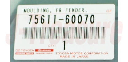 TOYOTA LAND CRUISER FZJ80 '95-04 Genuine Outside Moulding Set GEN For Vehicles