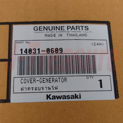 KAWASAKI EX650 NINJA 650 2017-2024 Genuine Generator Cover Black 14031-0609 OEM